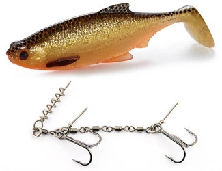 Zestaw Przynęta WESTIN Ricky the Roach ST 18cm 85g Gold Rush - 1szt + Dozbrojka Vis Vangen