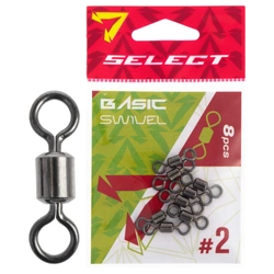 Krętliki Select Basic Swivel #2 (8 szt/opak)
