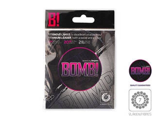 Przypon tytanowy DELPHIN BOMB! 1x7 35cm/12kg - 2 szt.