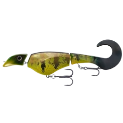 Headbanger Colossus Curly 31cm - Yellow Perch - neutralny