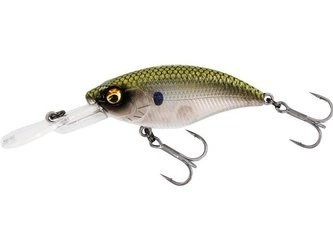 Wobler Westin BuzzBite Crankbait 4cm, 4g, Low floating - Green Ghost