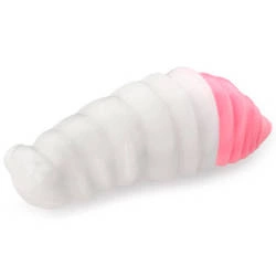 Guma FishUp Maya 1,4” (3,5cm) #132 - White/Bubble Gum 8szt (SER)