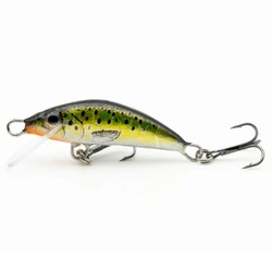 Wobler BIELIK "CZWÓRECZKA" wolno tonący 4cm 2g - TRH