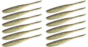 Keitech Shad Impact 2"/5,1cm - #417 Gold Flash Minnow - 12 szt.