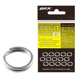 Kółka Łącznikowe BKK Split Ring-41 rozmiar 1 - opk. 20szt