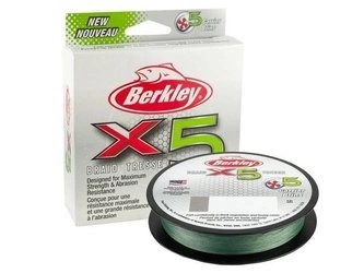 .Plecionka Berkley X5 150m - 0.30mm - 31.5kg - Low-Vis Green