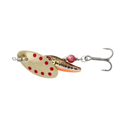 Obrotówka SAVAGE GEAR Sticklebait Spinner #1, 4.5g Dirty Silver Red