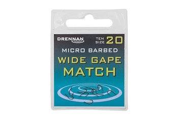 Haczyki Drennan Wide Gape Match rozm. 16