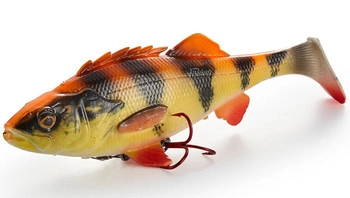 Savage Gear 4D Perch Shad 12.5cm SS 23g - Albino