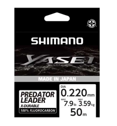 Fluorocarbon Shimano Yasei Predator | 0.22mm | 50m | 3.59kg | Grey