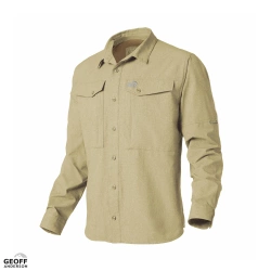 Koszula Geoff Anderson Zulo II Long Sleeve | Green | XXL