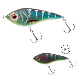 .Wobler WESTIN Thermochromic Swim Jerk 12cm 53g - neutralny - Blue/Black