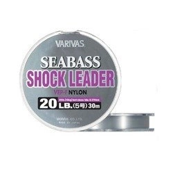 Materiał przyponowy Varivas Sea Bass Shock Leader VEP-F NYLON - 16 Lb/0,330 mm - 30 m 