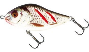 Wobler Salmo Slider 7 cm - pływający - Wounded Real Grey Shiner