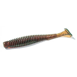 Przynęta FishUp U-Shad 2,5" (6,2cm) - #019- Motor Oil/Red - 9 szt.