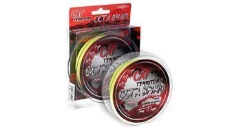 Plecionka Mikado CAT TERRITORY OCTA BRAID  050 YELLOW 150M