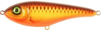 Strike Pro Buster Jerk Shallow Runner 15cm Brown Parrot