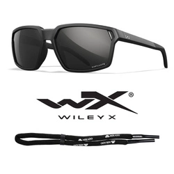 Okulary Wiley X - Sierra Captivate Polarized Black Mirror Grey Matte Black Frame