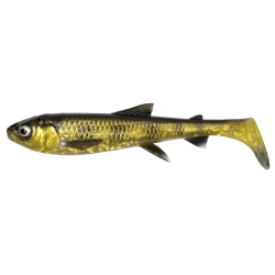 .Guma SAVAGE GEAR 3D Whitefish Shad 23cm 94g Black Gold Glitter1szt