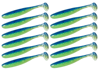 Keitech Easy Shiner 2"/5,08cm LT#60 LT Blue X Chart - 12szt.