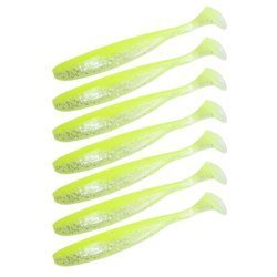 Keitech Easy Shiner 4"/10,16cm LT#16 Chartreuse Ice - 7 szt.