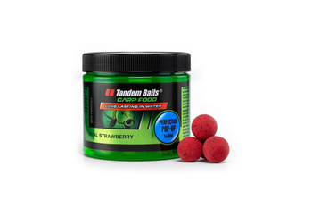 Kulki haczykowe Tandem Baits Carp Food Perfection Hookers - 120g - 18mm - Doskonała Truskawka