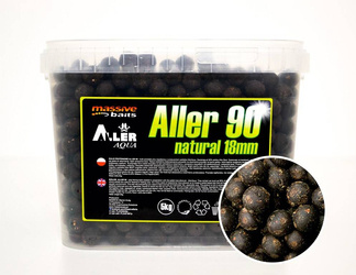 Kulki proteinowe Massive Baits Aller 90 5kg - 18mm - Natural