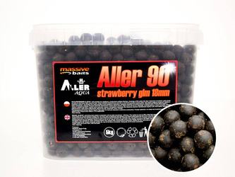 Kulki proteinowe Massive Baits Aller 90 5kg - 18mm -Strawberry GLM