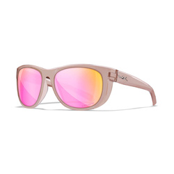 Okulary Wiley X -  Weekender Captivate Polarised Rose Gold Mirror Crystal Blush Frame