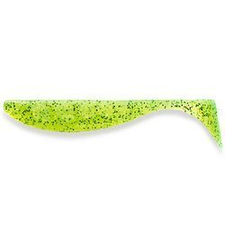 Przynęta FishUp Wizzle Shad 2" (5cm) - #026 Flo Chartreuse/Green - 10 szt.