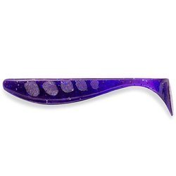 Przynęta FishUp Wizzle Shad 3" (8cm) - #060 Dark Violet/Peacock - 8 szt.