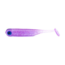 Przynęta Great Fish GF1 - 4.9cm - 1g - Glitter Light Purple - Krewetkowy - 10szt.