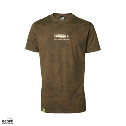 T-Shirt Geoff Anderson Organic Tee Peace Pike Leaf - rozm. L