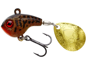 Wirujący ogonek Westin DropBite Spin Tail Jig 3.2cm - 12g - Motoroil Burbot