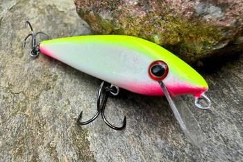 Wobler Great Fish Neon 8cm - 002 - Neutralny