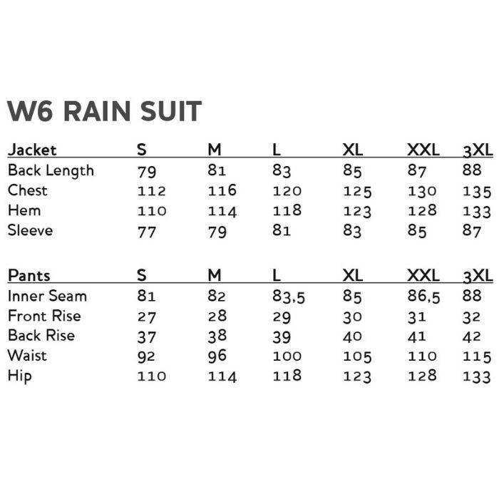 Westin W6 Rain Pants Black